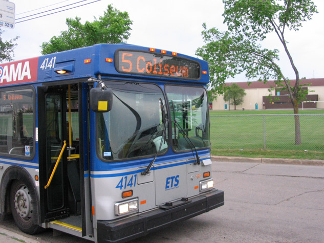 Photo of bus 5, July 2007