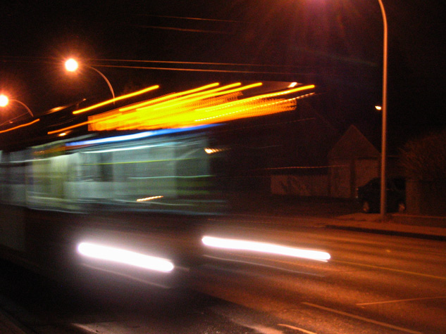 Photo of bus 8, November 2007
